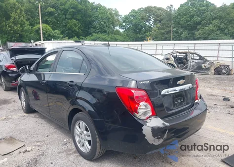 2016 Chevrolet Sonic Lt Auto z USA, uszkodzony, nr VIN 1G1JC5SB3G4158139